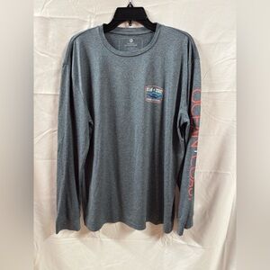 Ocean + Coast Gray Long Sleeve Shirt
